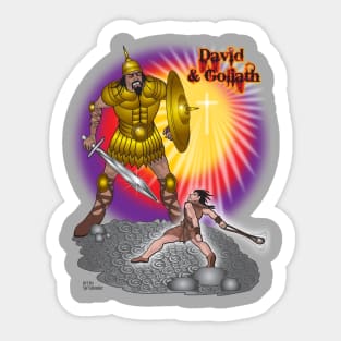 Bible Series - David & Goliath Sticker